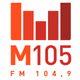 M105 - CFXM-FM logo