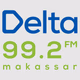 Delta FM Makassar logo