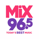 Mix96.5 - KRAV-FM logo