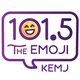 101-5 The Emoji - KEMJ logo
