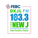 The New J 103.3 - DXJL logo