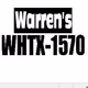 Warren's WHTX 1570 - WHTX logo