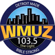 103.5 WMUZ The Light - WMUZ logo