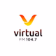 Rádio Virtual FM 104.7 logo
