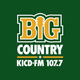 Big Country 107.7 - KICD-FM Logo