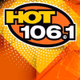 Hot 106.1 - KNEX logo