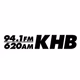 94.1 and 620 KHB - WKHB logo