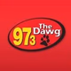 97.3 The Dawg - KMDL Logo
