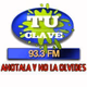 CLAVE  93.3 FM logo