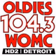 Oldies 104.3 HD-2 - WOMC-HD2 logo