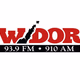 WDOR 93.9 FM & 910 AM - WDOR logo