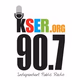 90.7 KSER - KSER logo