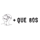 + Que 80s logo