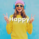 Hotmix - Happy logo
