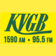 1590AM 95.5FM KVGB - KVGB logo