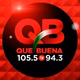 Que Buena 105.5/94.3 - KEBN logo