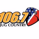 106.7 KJUG Country - KJUG-FM logo