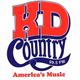 99.5 KD Country - WKDP-FM logo