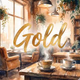 HIT FM - Gold logo